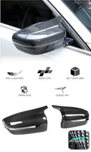 Dry Carbon Fiber Mirror Cover Caps Replace for BMW G20 G22 G26 G30 G11 G12 G14 G15 G16 LHD mc152