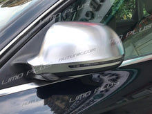 Side Mirror Cover Caps Matt Chrome for A3 8P A4 B8 S4 A5 8T S5 A6 S6 Q3 8U W/O Lane Assist mc2