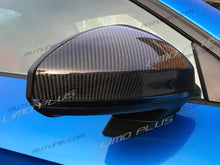 Fit for 2015-2022 Audi TT MK3 R8 Real Carbon Fiber Mirror Cover Caps Replacement w/o Lane Assist mc17