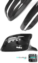 Dry Carbon Fiber Mirror Cover Caps Replace for BMW G20 G22 G26 G30 G11 G12 G14 G15 G16 LHD mc152