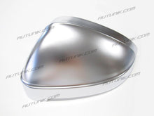 Side Mirror Cover Caps Matte Chrome for 2018+ Audi A4 B9 S4 RS4 A5 F5 S5 RS5 W/O Lane Assist mc8