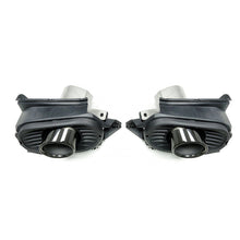 Rear Diffuser Black Exhaust Tips for Mercedes W177 A200 A250 A35 Hatchback AMG Bumper di31