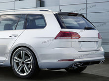 Gloss Black Rear Window Spoiler Side Wing Trim For VW Golf 7 MK7 MK7.5 Variant Wagon vw25