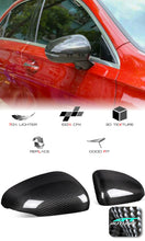 Dry Carbon Fiber Mirror Cover Caps Replace for Mercedes Benz A-Class W177 CLA C118 W118 2020+ mc158