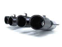 Glossy Black Exhaust Muffler Tips w/ Brackets for Mercedes Benz W205 C205 Coupe A205 Convertible AMG Sport Bumper