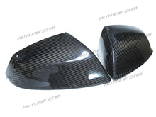 Carbon Fiber Side Mirror Cover Caps Replacement for Audi Q5 FY SQ5 Q7 4M 2017+ W/O Lane Assist mc18