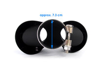 Black Exhaust Pipes Muffler Tips For 2020-2022 Land Rover Defender 90 110 w/ 3.0L Engine et195