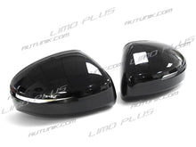 Glossy Black Rearview Mirror Cover Caps Replacement for Audi R8 TT MK2 8J TTS TT RS 2006-2014 mc54