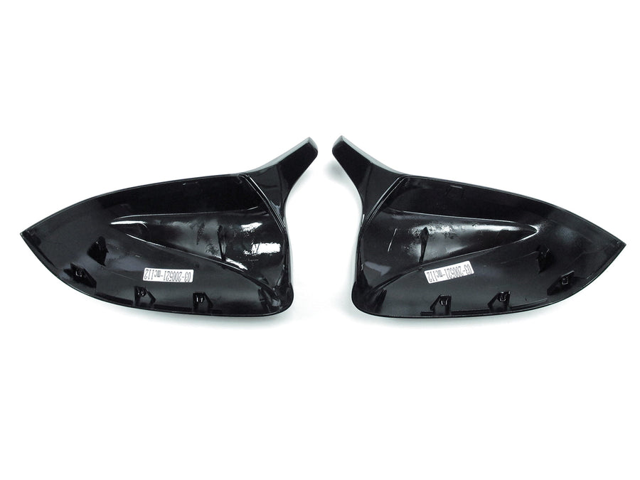 M Style Mirror Covers In Gloss Black For Bmw X5 X6 X7 X3 G05 G06 G07 G – Storm Xccessories - Foto 1