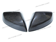 Carbon Fiber Side Mirror Cover Caps Replacement for Audi Q5 FY SQ5 Q7 4M 2017+ W/O Lane Assist mc18