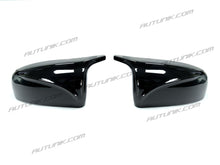 Glossy Black Side Mirror Cover Caps Replacement For BMW X5 X6 E70 E71 2007-2013 mc105