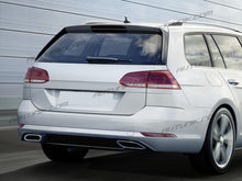Gloss Black Rear Window Spoiler Side Wing Trim For VW Golf 7 MK7 MK7.5 Variant Wagon vw25