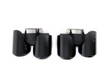 Black Exhaust Pipes Muffler Tips For 2020-2022 Land Rover Defender 90 110 w/ 3.0L Engine et195