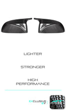 Dry Carbon Fiber Mirror Covers Replace for BMW X3 G01 X4 G02 X5 G05 X6 G06 X7 G07 2019+ mc157