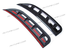 Black Front Bumper Spoiler Side Air Intake Cover For Mercedes Benz GLE GLE450 SUV W167 V167 pz36