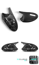 Dry Carbon Fiber Mirror Cover Caps Replace for BMW E90 E91 E92 E93 PRE-LCI 2004-2009 mc159