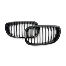 Glossy Black Front Kidney Grille Grill For BMW E46 3-Series 2Door Coupe Convertible LCI 2003-2016