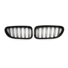 Gloss Black Dual Slats Front Kidney Grille Grill for BMW 6 Series F06 F12 F13 2012-2017