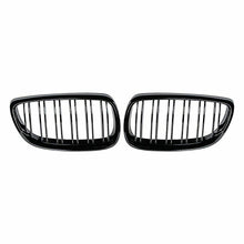 Gloss Black Front Kidney Grill Grille Dual Slats For BMW E92 E93 M3 328i 335i Coupe 2007 2008 2009 2010